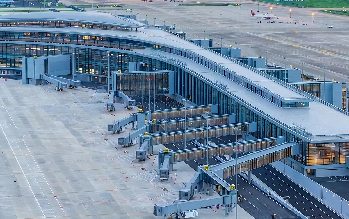 Shanghai Pudong Airport Satellite Hall